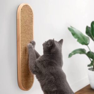 Wall Mounted Cat Scratching Post for Adult Cat Kittens