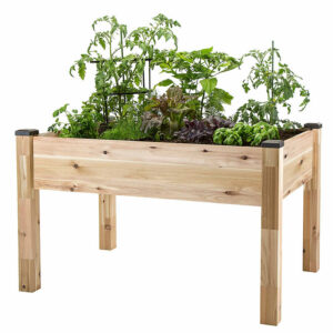 Elevated Cedar Planter (34" x 49" x 30")