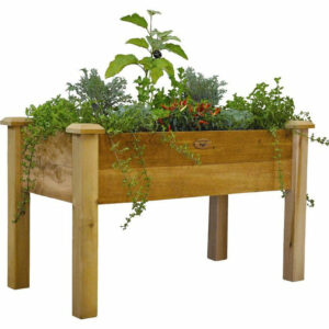Rustic Elevated Garden Bed 24x48x30