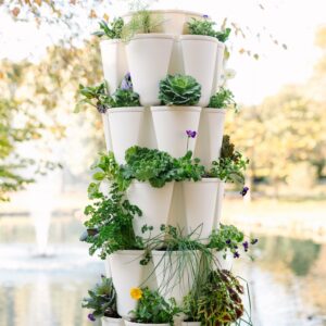 5 Tier GreenStalk Garden Original Vertical Planter - Basic Texture