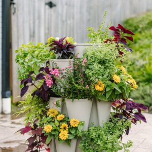 3 Tier GreenStalk Garden Original Vertical Planter - Basic Texture